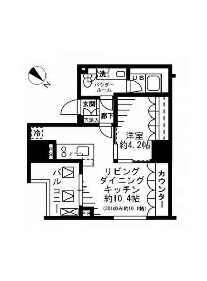 レジディア勝どき 1201