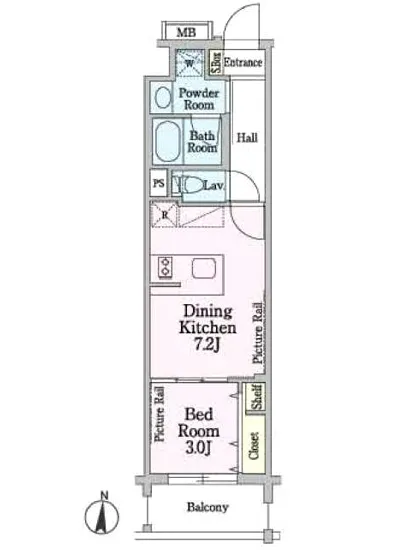 シーズンフラッツ錦糸町ウエスト 302