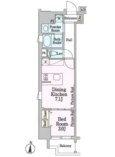 シーズンフラッツ錦糸町ウエスト 401