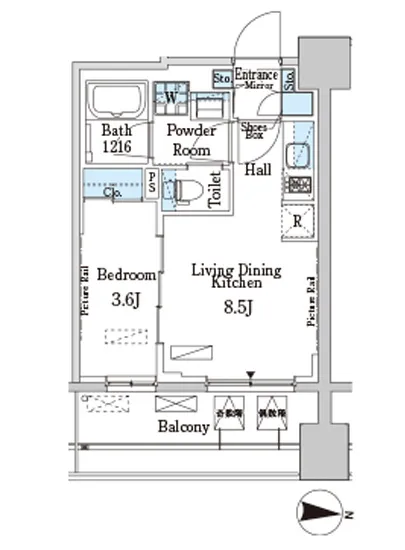 パークアクシス神楽坂・早稲田通り 705