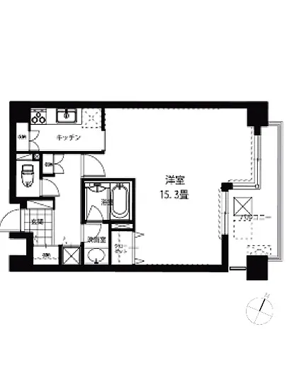 白金台アパートメント 402