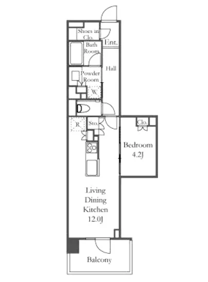 プラウド高田馬場 8F