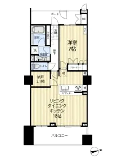 タワーテラス目黒青葉台 7F