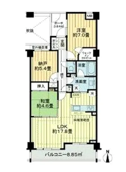サンクタス目黒大塚山 2F