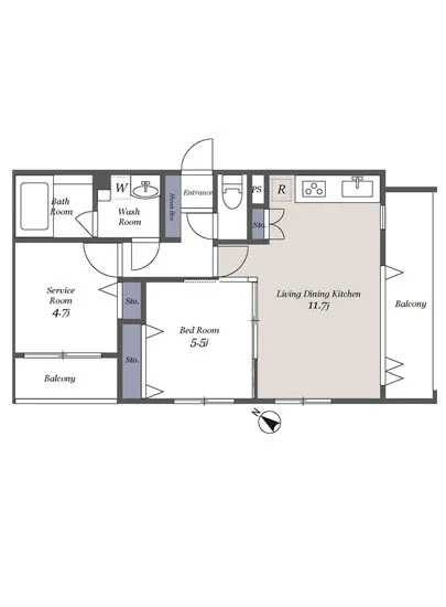 ドゥーエ代々木 501