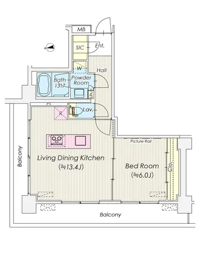 シャトレ信濃町 505