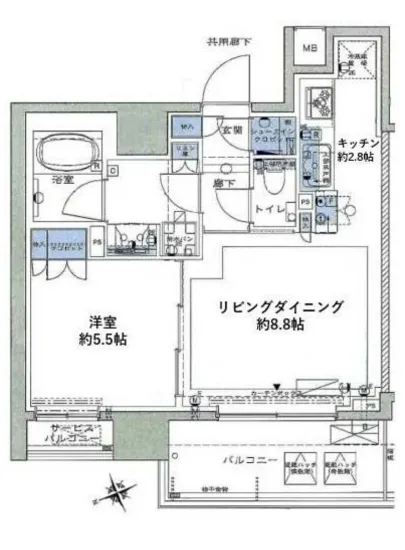 ミッドレジデンス文京 4F