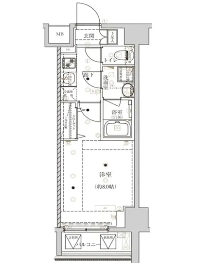 ベルシード上野松が谷 203