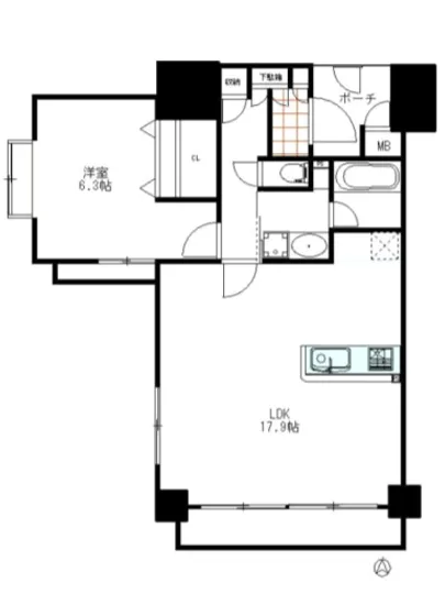 アイディーコート東新宿 13F