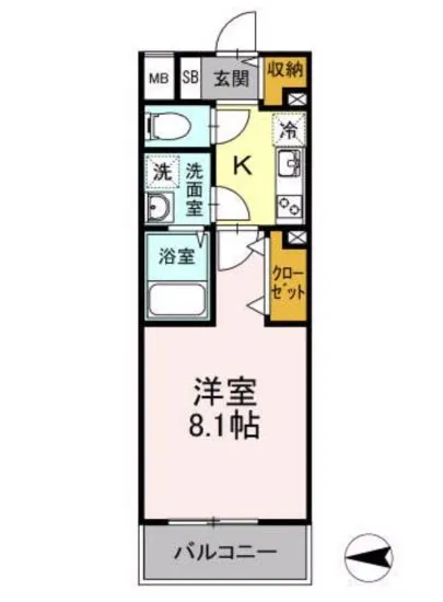 D-room早稲田 101