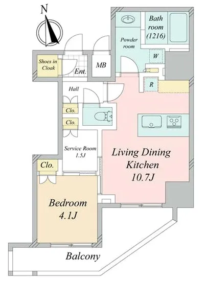 アイフラット西浅草 801