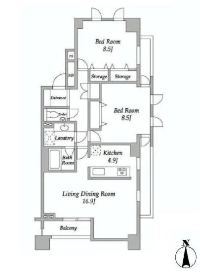 麻布市兵衛町ホームズ 7F