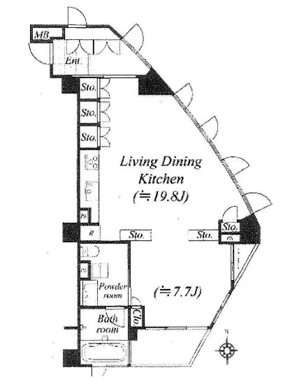 Dグランセ西麻布ハイヴァリー 9F