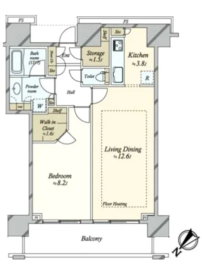 ザ・クレストタワー 19F