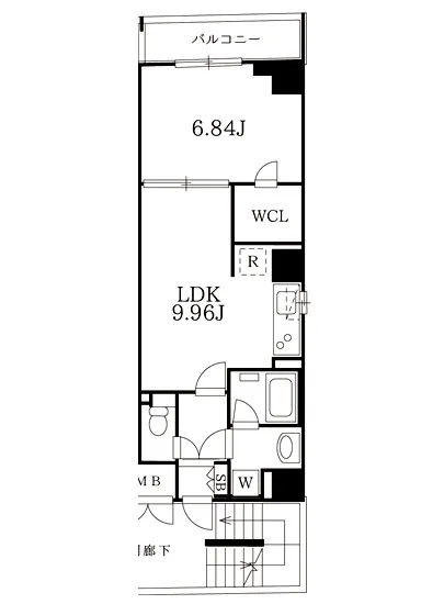 グランパセオ八丁堀 202
