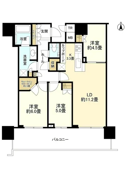 パークタワー晴海 33F