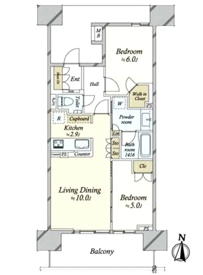 クレヴィア豊洲 908