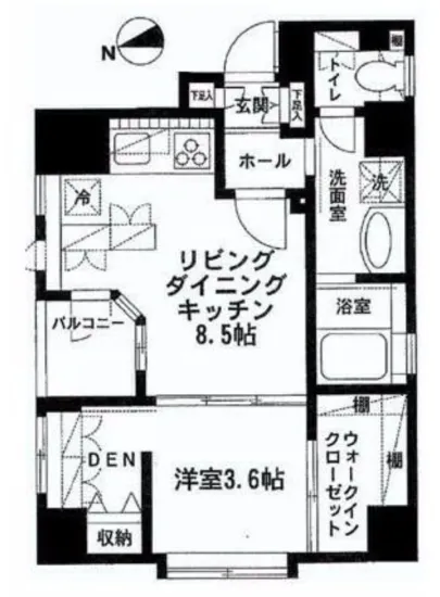 ディ・レジデンセス銀座東 101