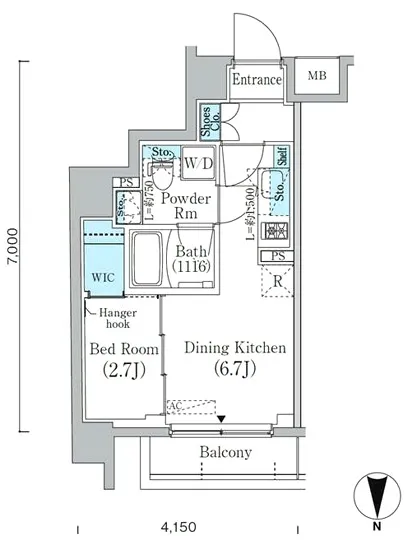 プライムブリス中野新橋 204