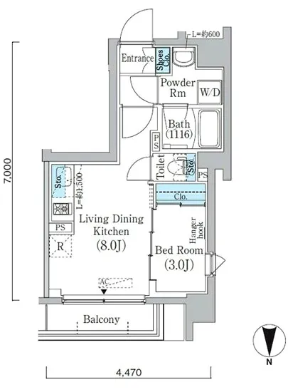プライムブリス中野新橋 301