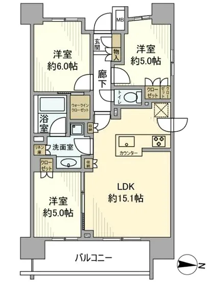 グローリオ清澄白河 1106