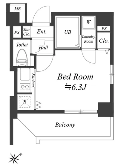 コスモリード月島 406