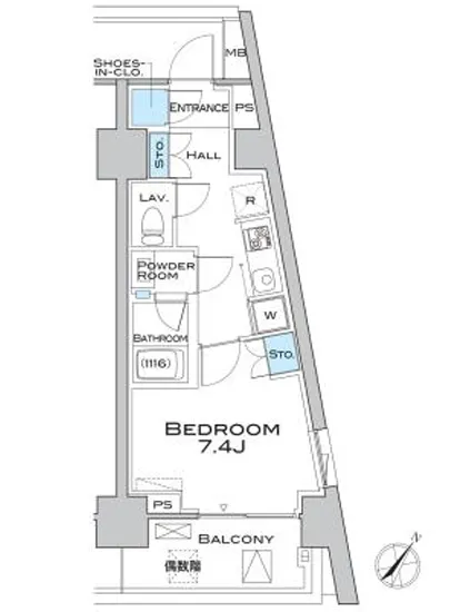 MFPRコート武蔵小山 405