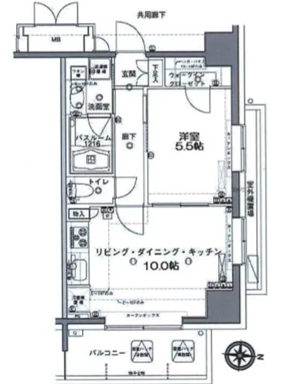 MFPRコート木場公園 1112