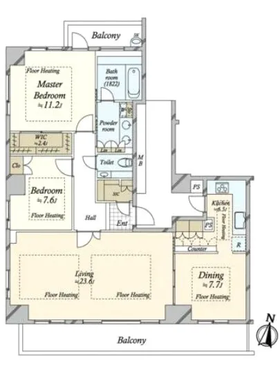 ジェントルエア神宮前 21F