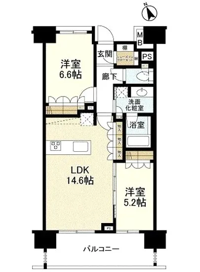 パークハウスサンセジュール 14F