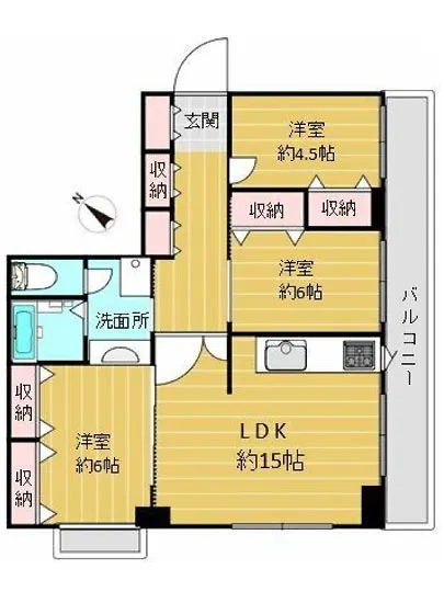 白金台桜苑マンション 5F