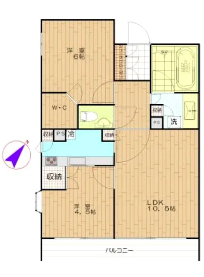 エティア目黒ウエストタワー 2F