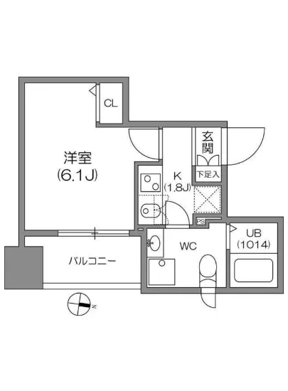 アジールコート中野坂上 403