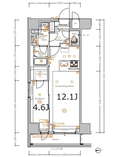 BPRレジデンス浅草 301
