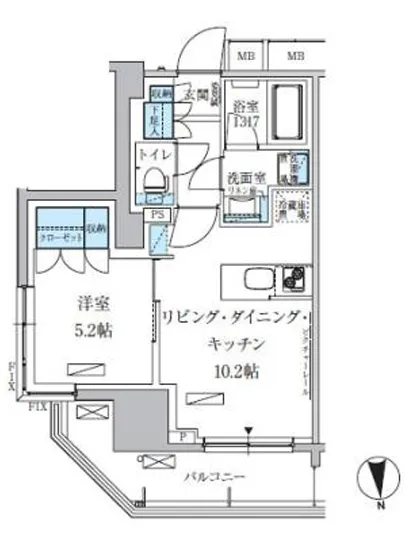 パークアクシス上野三丁目 301