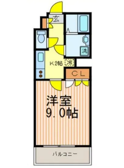 プラーズタワー東新宿 1507