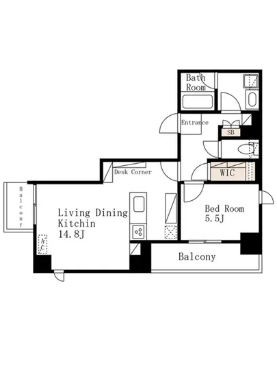 デュオフラッツ上野松が谷 1202