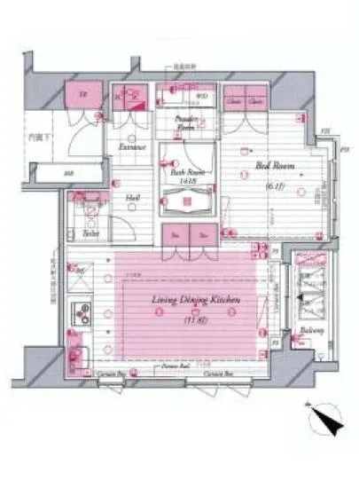 クオリア三田 1303