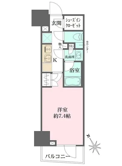 ルフォンプログレ四谷 1003