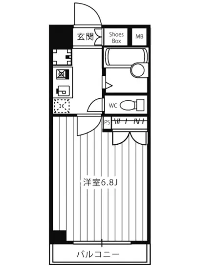 レジディア木場 201