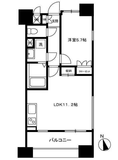 ロータス神楽坂 1403