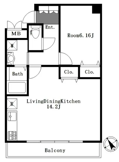ロータス神楽坂 202