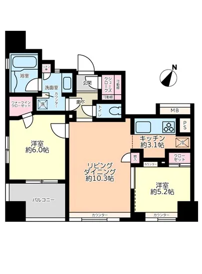 ウィルローズ日本橋浜町 7F