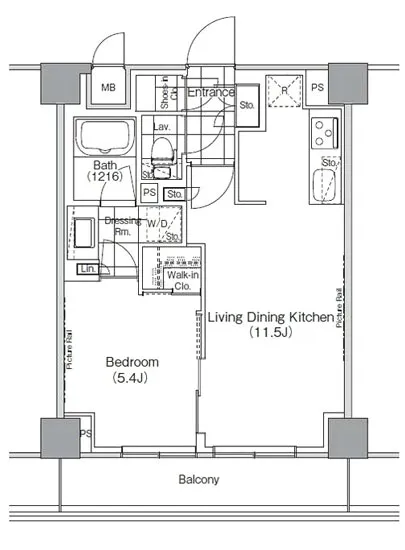 ザ・パークハビオ高円寺 416