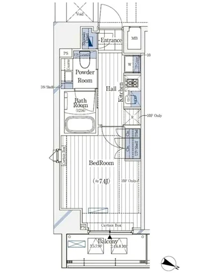 ガリシア新宿ノース 903