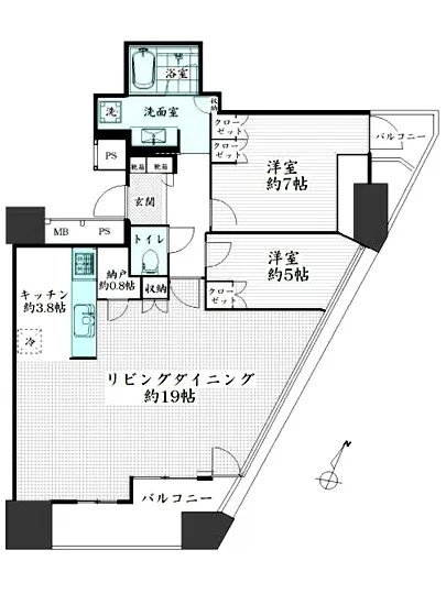 プラウドタワー東池袋ステーションアリーナ 2405