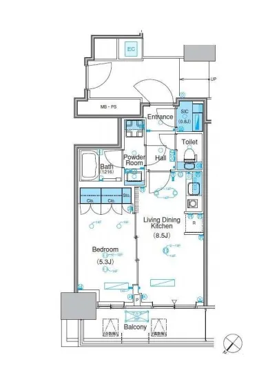 パークアクシス豊洲キャナル 1224