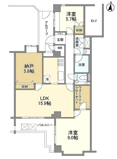 パークサイド碑文谷 204