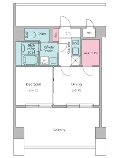 レジディア新宿イースト 704