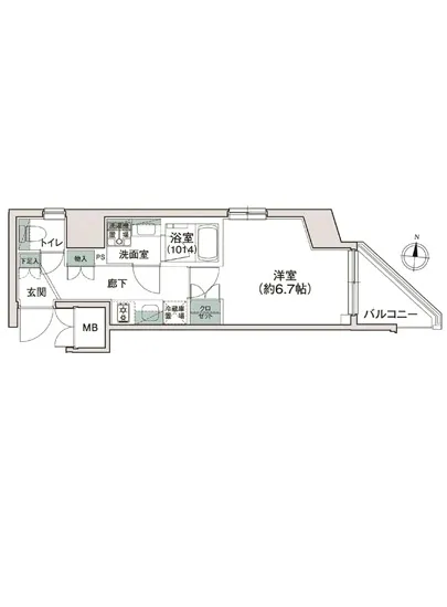 シーズンフラッツ池上 1401